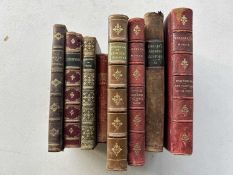 Mixed lot of leather bound books - reference 327C