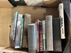 Selection of true crime interest books including French Criminals 1901, Crime Fiction by Raymond