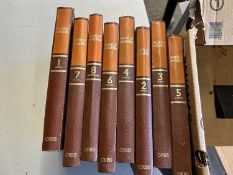 Bound set of natural history books, 8 vols in total - Ref: 285