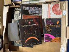 Various astronomy/sci-fi horror interest books - Ref: 686B
