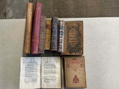 Box of mixed books to include The Legion 1929, Lines of the Engineer 1904 etc - Ref: 243A