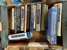 Mixed box of books on maths logic etc, approx 18 titles - Ref: 727