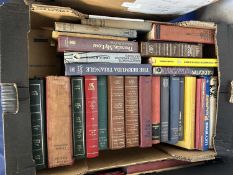 Mixed box of 26 many various literature books
