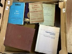Ten maths and statistic books to include Mathematical Functions etc - Ref: 597B