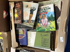 Collection of golf interest books, approx 12 titles - Ref: 645B