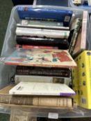 Two boxes various Books