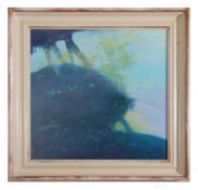 Ronald Durban, British Contemporary, ‘Reflections Keswick Hill’. Oil on board, signed , 23.5x22in