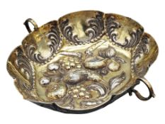 Brandwein-Probierschale mit Obstdekor