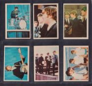 Trade cards, A&BC Gum, Top Stars, (set, 50 cards) 'X' size, inc. The Beatles, etc (gd)