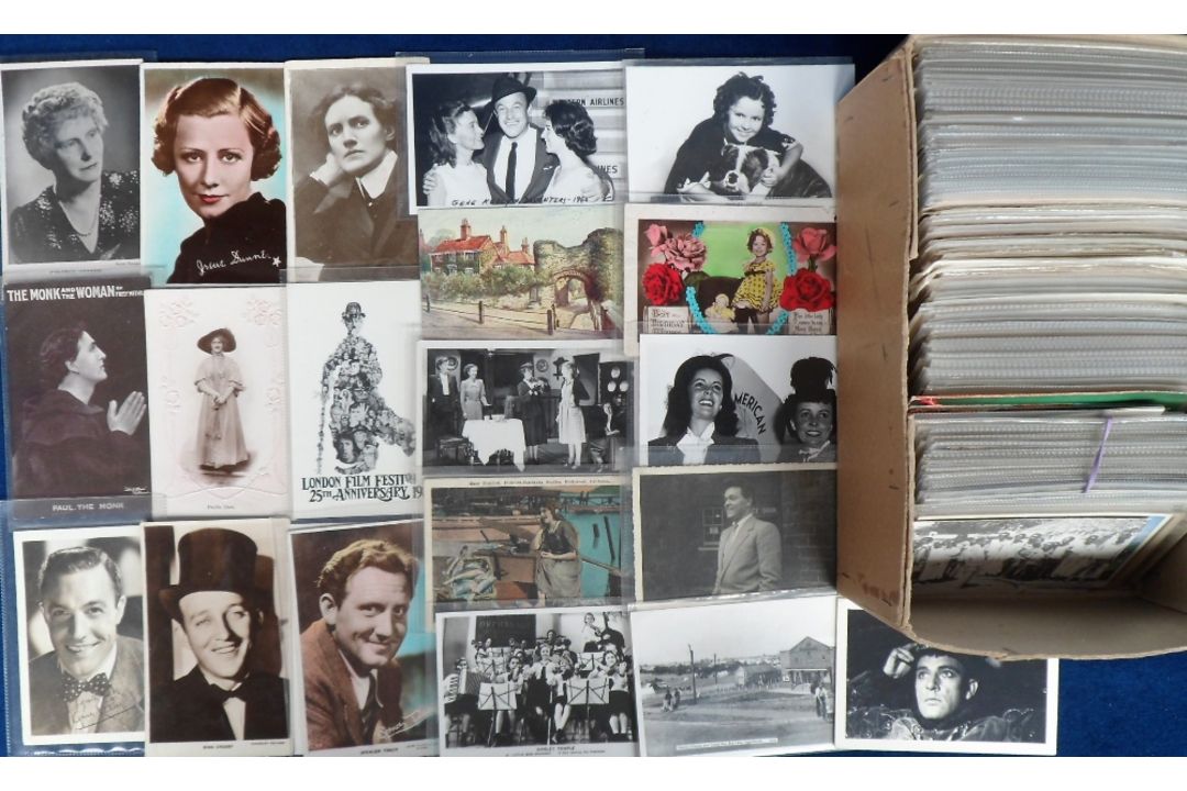 Postcards, Cinema, Theatre and Opera, approx. 350 cards to include Lilly Langtree (several), - Image 3 of 3