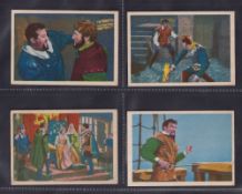 Trade cards, A&BC Gum, Sir Francis Drake, 'X' size (set, 25 cards) (gd)