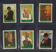 Trade cards, Monty Gum, Kojak (set 72 cards) and Kojak (p/c inset, black back) (set, 54 cards) & (