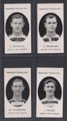 Cigarette cards, Taddy, Prominent Footballers (London Mixture), Queen's Park Rangers, 4 cards, A.