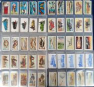 Trade cards, a collection of 16 sets inc. Primrose Queen Elizabeth 2, Gaycon History of the Blue