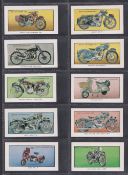 Trade cards, King's Laundries, Modern Motor Cycles (set, 25 cards) (ex)