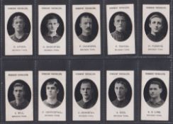 Cigarette cards, Taddy, Prominent Footballers (No Footnote), Swindon Town (set, 15 cards) (gd/vg)