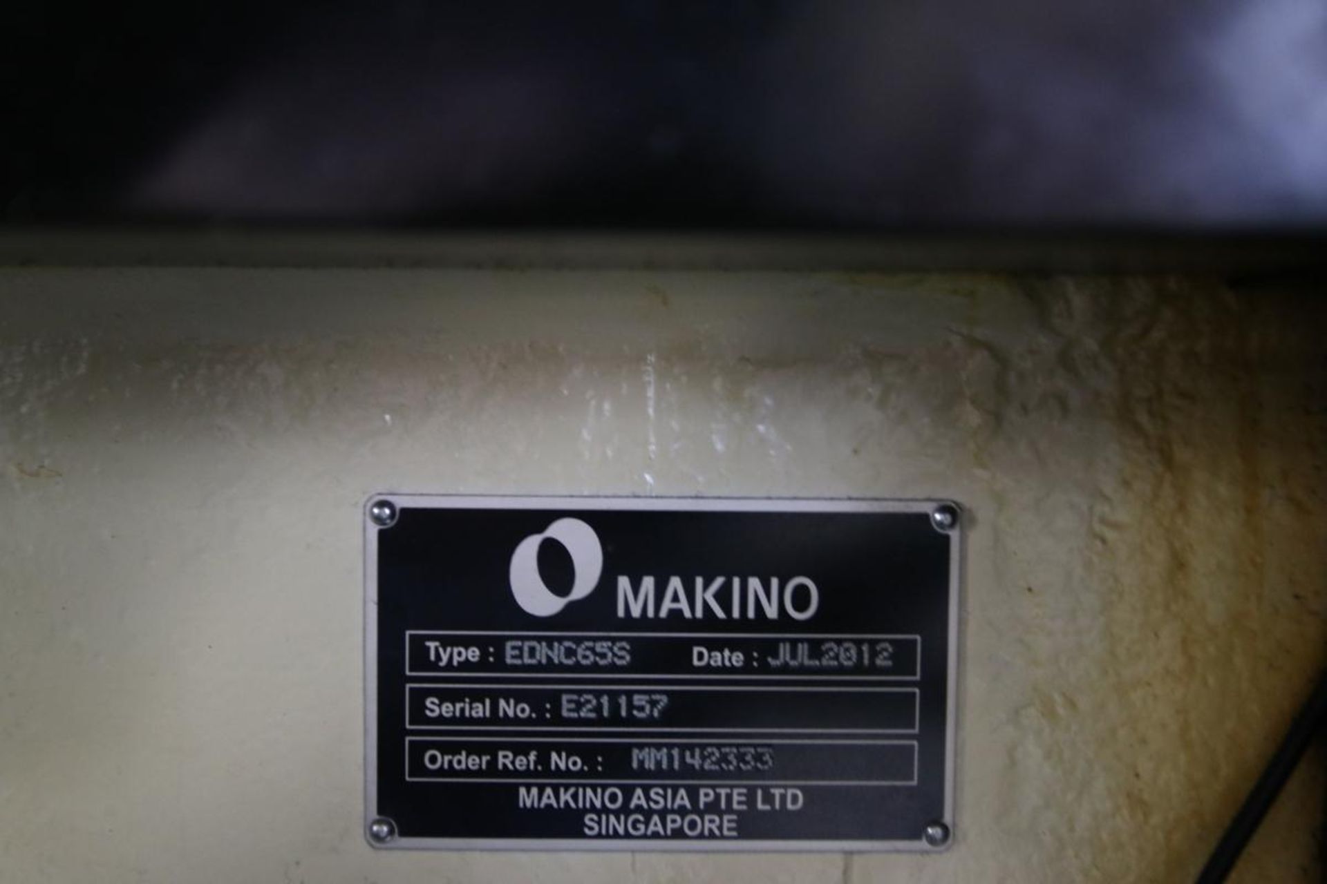 2012 Makino EDNC65S Sinker Type CNC Electric Discharge Machine - Image 17 of 17