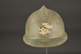 Casque Adrian 1926 FFI. Adrian 1926 FFI helmet. 