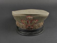 Casquette de General de brigade de LÕArmee Royale Italienne. Cap of Brigadier General of the Italian