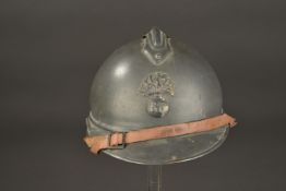 Casque Adrian 1915 infanterie. Adrian 1915 infantry helmet. 