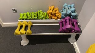 Reebok Weights with Stand