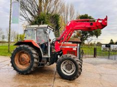 Massey Ferguson 390t 4wd Tractor C/W Massey Ferguson 841 Front Loader