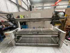 Vg B-250 Large Surface Metal Brushing Polishing Edge Rounding Machine