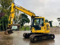 Komatsu Pc138us-10 Tracked Excavator * Zero Swing , Year 2013 * C/W Quick Hitch