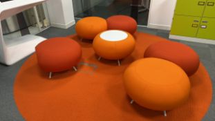 Set Of Allermuir Seating With Central Table