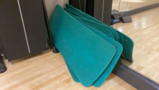 Turquoise Yoga Mat X10