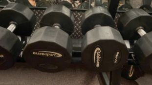 Eurosport Dumbbell 37.5kg X2