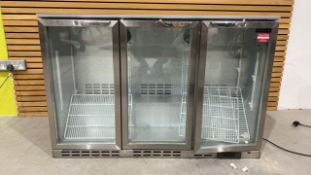 Blizzard Triple Door Undercounter Fridge
