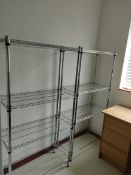 4 Tier Quattro Adjustable Racking x 2