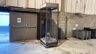 Large Bespoke Glass Cabinet