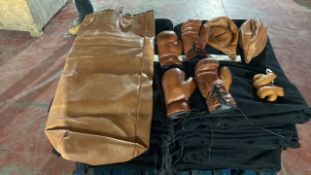 Leather Boxing Set