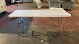 5x Trestle Table