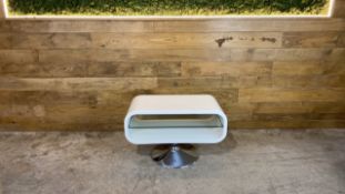 Techlink TV Stand - White Gloss