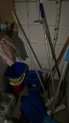 Misc buckets and mops