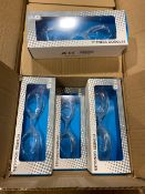 Clear Fitness Swim Goggles X1