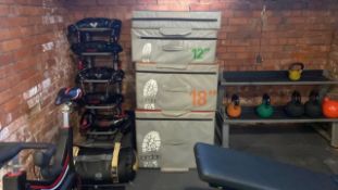 Set Of Three Vertical Jump Bags