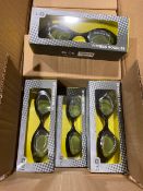 Black Fitness Swim Goggles X1