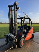 Linde H30 Diesel Forklift With Rotator