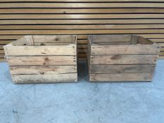 Wooden Storage Boxes