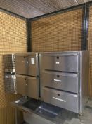 KBL Precision Five Drawer Undercounter Fridge