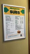Menu Display Boards x2