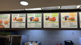 Menu Boards x8