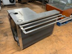 RH Stainless Steel Corner Counter