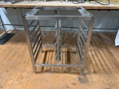 Stainless Steel 12-Tray Rack