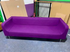 Upholstered 3-Seater Sofa