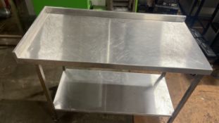 Stainless Steel Prep Table